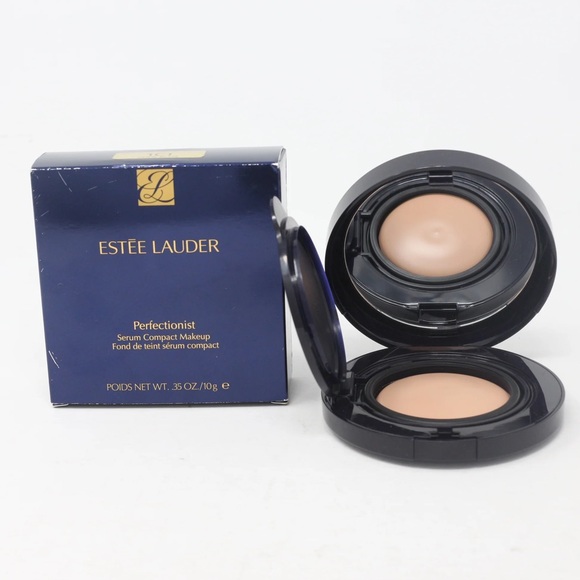NIB New Estee Lauder Perfectionist Serum Compact Makeup - 1N1 Ivory Nude- .35 oz - Picture 2 of 4